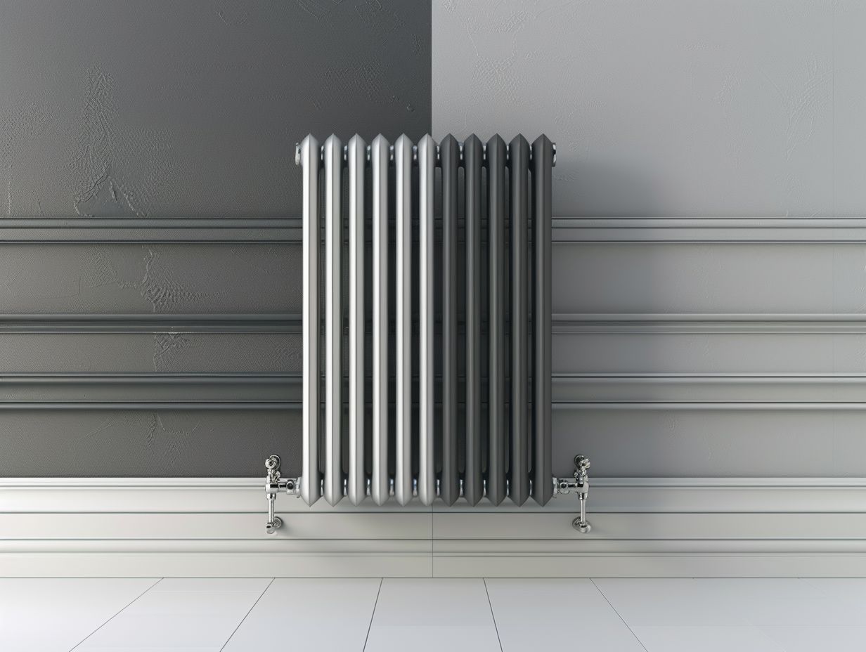 Installation Process for Grey and Chrome Heating