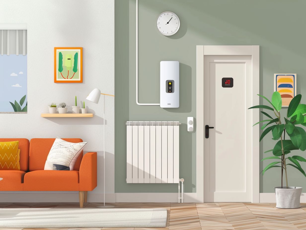 What factors can affect the efficiency of electric heating?