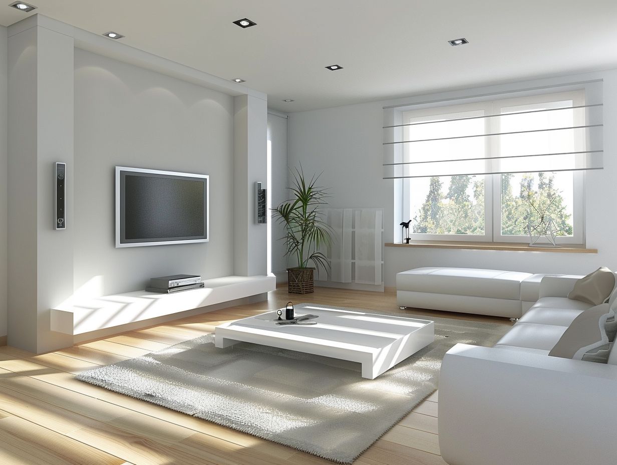 How does the size of an electric living room radiator affect its running cost?