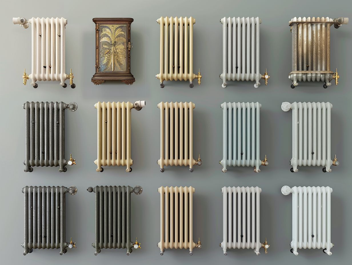 Types of Type 22 Radiators