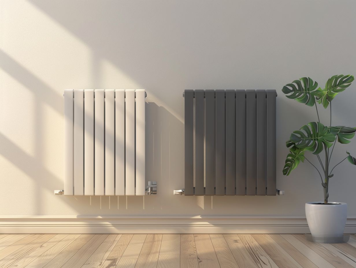 Which type of radiator is more energy efficient?