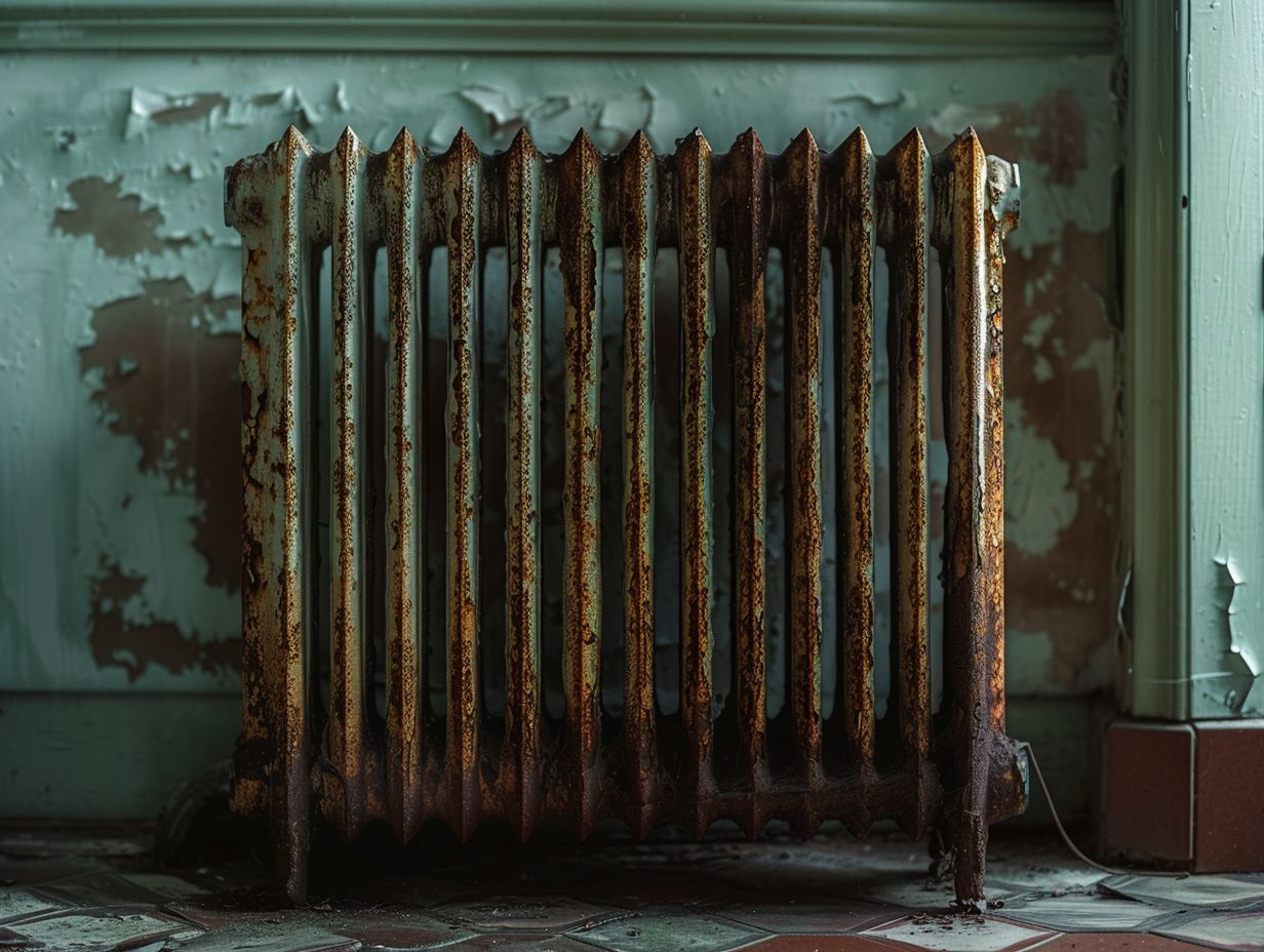 Preventing Rust on Hallway Radiators